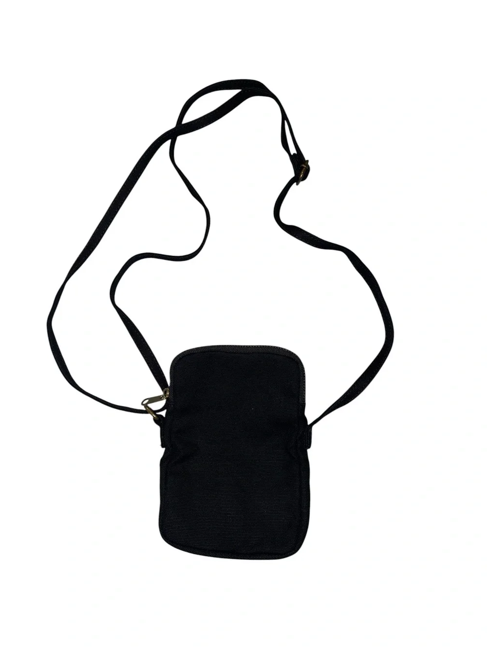 Black Crossbody Phone Pouch